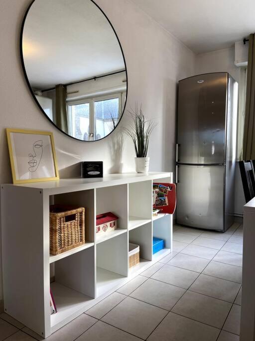 10Min Bus Strasbourg Centre-Parking Prive-Wifi-Tv Leilighet Bischheim Eksteriør bilde