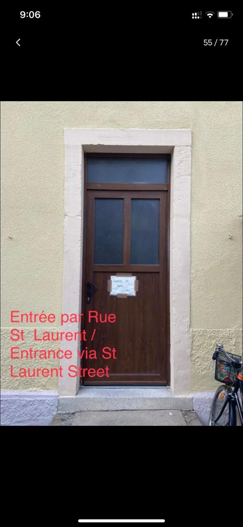 10Min Bus Strasbourg Centre-Parking Prive-Wifi-Tv Leilighet Bischheim Eksteriør bilde